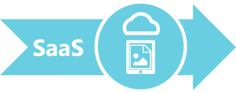SaaS Software as a Service Arrow Icon